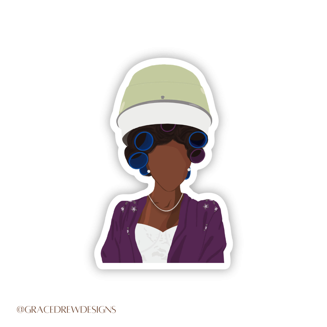 Hair Day! Vinyl Sticker