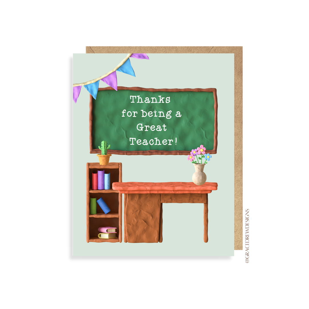 Thanks for being a great Teacher (Teacher Appreciation)