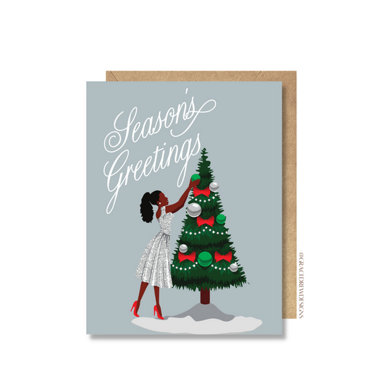 Season's Greetings Greeting Card