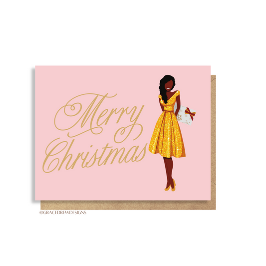 Merry Christmas Greeting Card