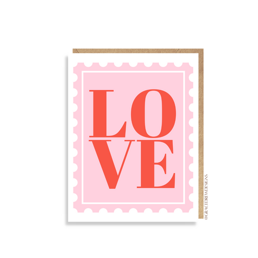 Love Stamp (Valentine's Day Card)