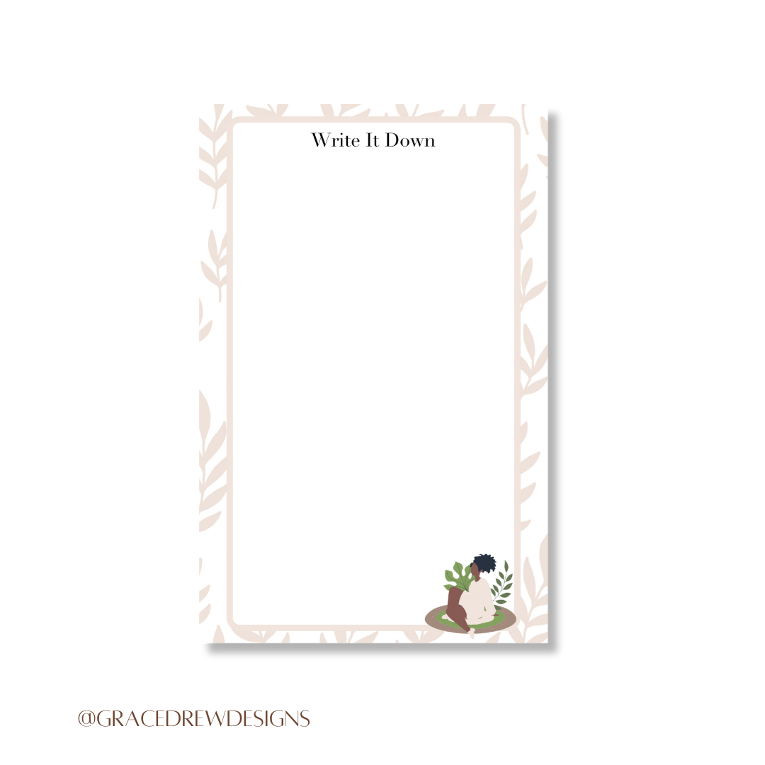 Write It Down Notepad