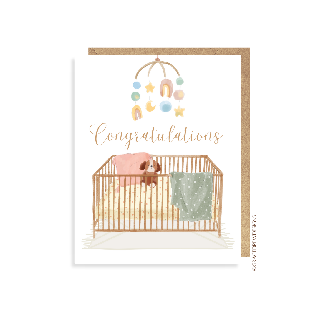 Congratulations Baby Greeting Card