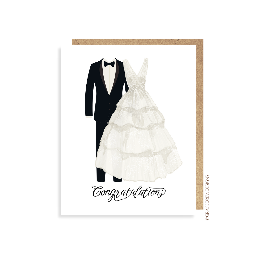 Congratulations Wedding Card