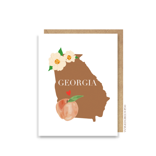 Georgia Greeting Card