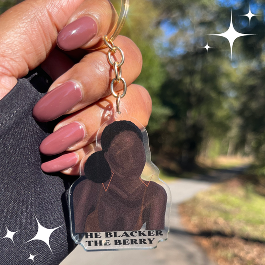 The Blacker the Berry Keychain